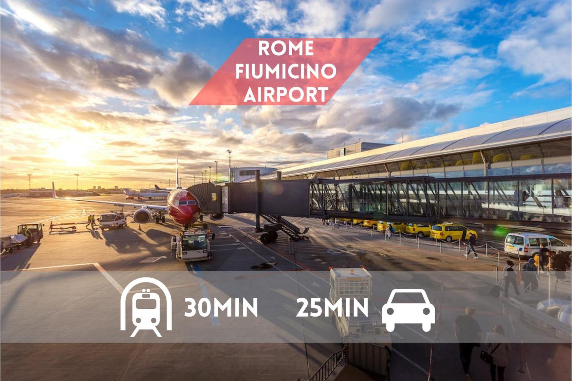 Colombo Penthouse Wi Fi Netflix Ac Otel Roma Dış mekan fotoğraf
